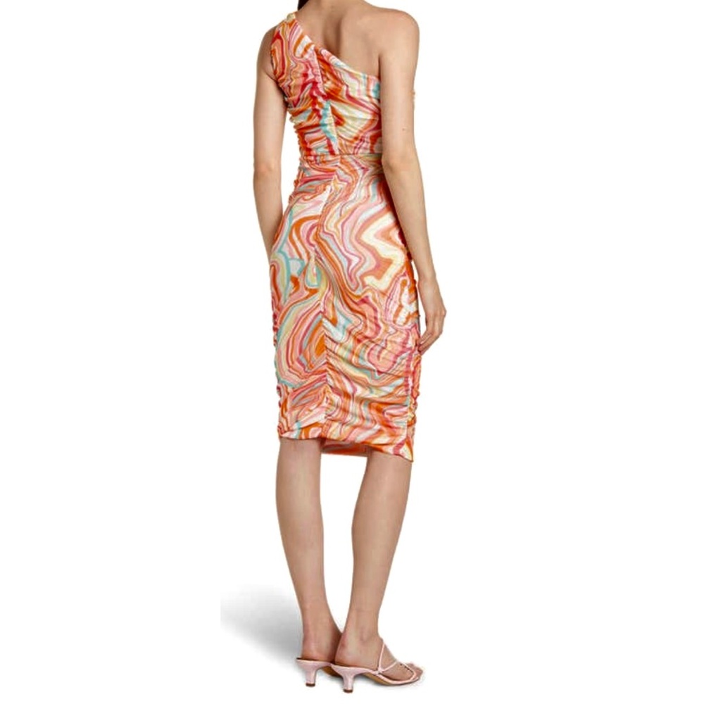 Love By Design Vera Satin Bodycon Midi Dress NWT - Picture 4 of 9